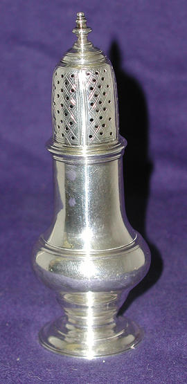 Early George III Pepper Shaker