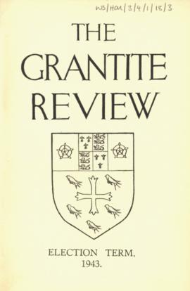 The Grantite Review Vol. XVII No. 3