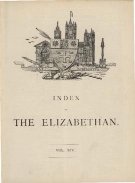 The Elizabethan, Vol. 14, Index
