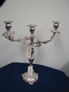 Three-light candelabra (pair)