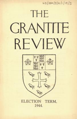 The Grantite Review Vol. XVIII No. 3