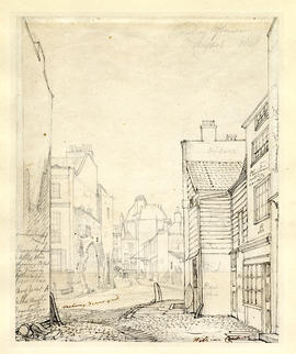 View of Great College Street by William Capon
