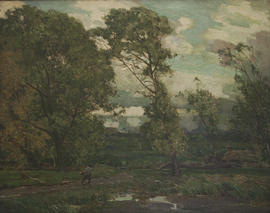 Landscape by Sir Alfred Edward East