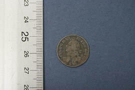 Obverse: Scotland William II 5 shillings 1695