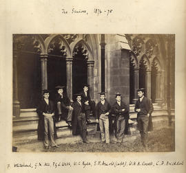 1875 College House Third Election Photograph