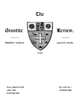 The Grantite Review Vol. XXX No. 1