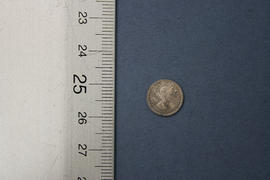 Obverse: Elizabeth II Maundy penny 1962