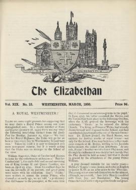 The Elizabethan, Vol. 19, No. 13