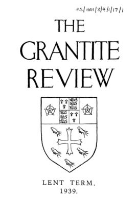 The Grantite Review Vol. XVI No. 1