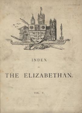 The Elizabethan, Vol. 5, Index