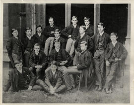 1887 College House Third Election Photograph
