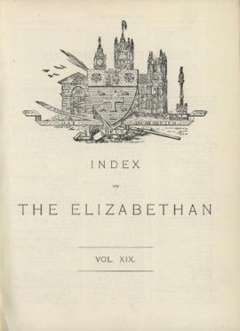 The Elizabethan, Vol. 19, Index