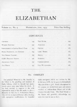 The Elizabethan, Vol. 21, No. 9