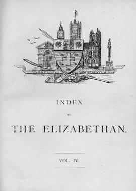 The Elizabethan, Vol. 4, Index