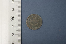 Reverse: Scotland William II 5 shillings 1695