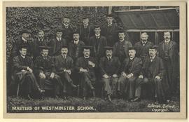Masters of Westminster School