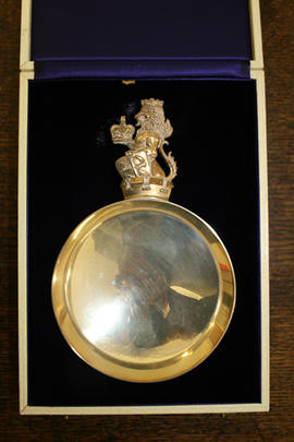 Queen Elizabeth Silver Jubilee Commemorative porringer