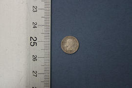 Obverse: Elizabeth II Maundy penny 1956