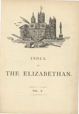 The Elizabethan, Vol. 10, Index