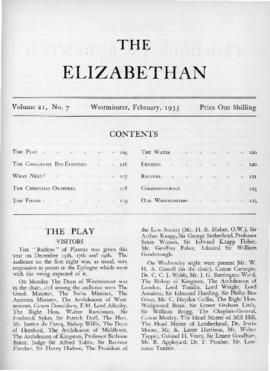 The Elizabethan, Vol. 21, No. 7