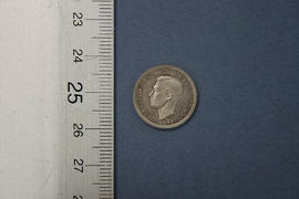 Obverse: George VI Maundy fourpence 1945