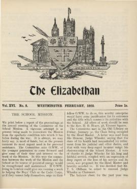 The Elizabethan, Vol. 16, No. 8