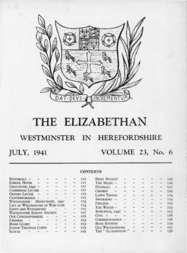 The Elizabethan, Vol. 23, No. 6