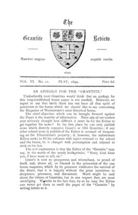 The Grantite Review Vol. VI No. 11
