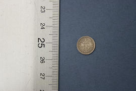 Reverse: Elizabeth II Maundy penny 1962