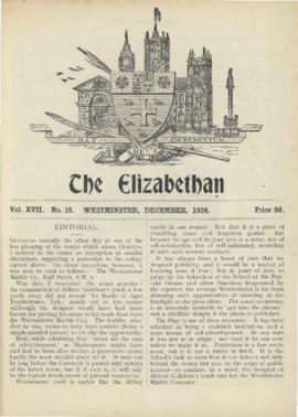 The Elizabethan, Vol. 17, No. 18