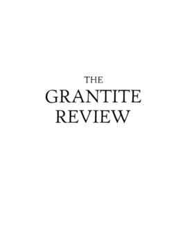 The Grantite Review Vol. XXIV No. 6