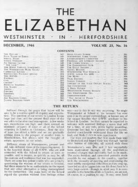 The Elizabethan, Vol. 23, No. 16