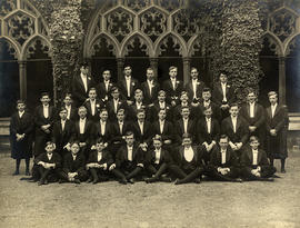 1937 College House Election Photograph