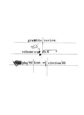 The Grantite Review Vol. XXX No. 6