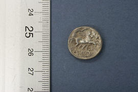 Reverse: Macedonia Philip II stater cast copy in base silver