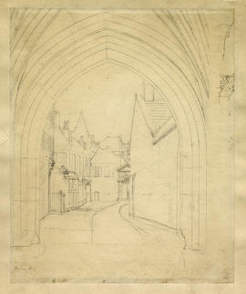 View from Liddell's Arch by Augustus Pugin