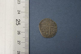 Reverse: Anglo-Gallic Edward the Black Prince hardi d'argent