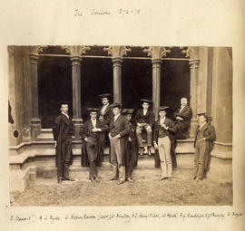 1873 College House Election Photograph