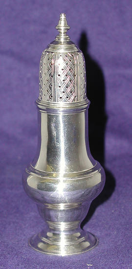 Early George III Pepper Shaker