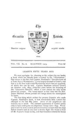 The Grantite Review Vol. VII No. 6