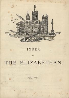The Elizabethan, Vol. 7, Index