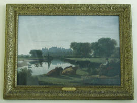 The Thames at Windsor by Thomas Christopher Hofland
