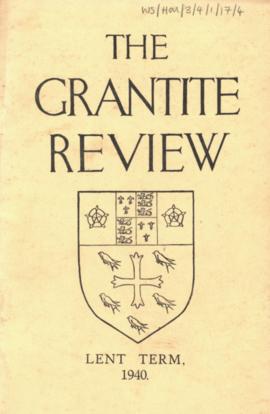 The Grantite Review Lent Term 1940