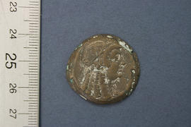 Obverse: Ptolemy VI bronze
