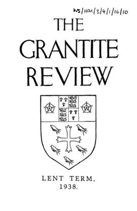 The Grantite Review Vol. XV No. 10