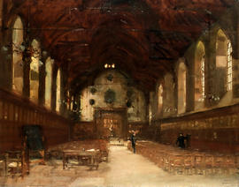 School from the South by F.G. Worlock (OW 1901-1905)