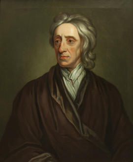 Portrait of John Locke after Godfrey Kneller