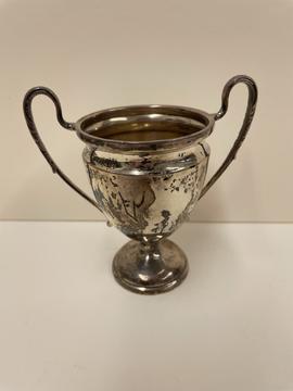 Small, plain trophy cup