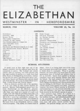 The Elizabethan, Vol. 23, No. 14