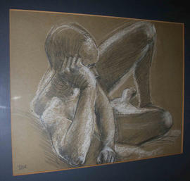 Male Nude by Diana Weelan